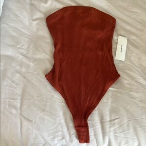 Urban Outfitters Rust Bodysuit Top